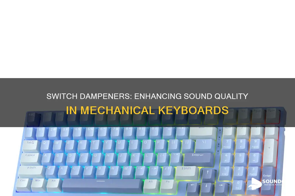 do switch dampeners help sound
