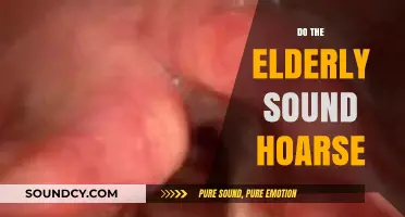 Why Do Elderly Voices Often Sound Hoarse? Causes and Care Tips