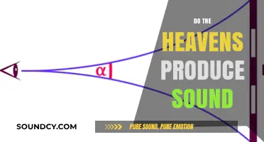 Do the Heavens Produce Sound? Exploring the Cosmic Symphony