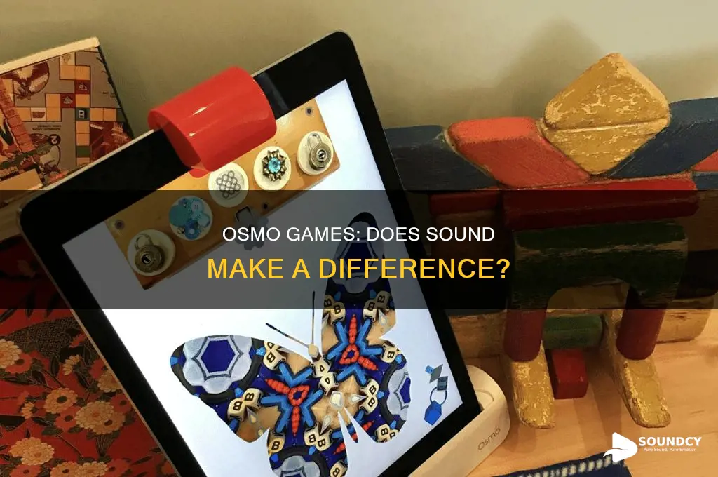 do the osmo games need sound