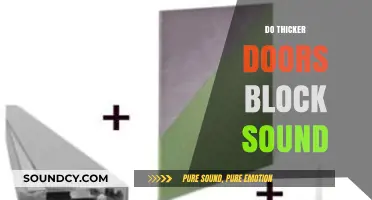 Do Thicker Doors Effectively Block Sound? A Comprehensive Analysis