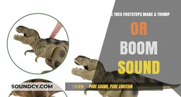 T-Rex Footsteps: Thump or Boom? Unraveling the Dinosaur's Sonic Impact