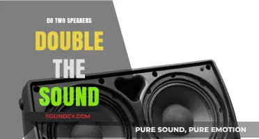 Speakers and Sound: Doubling Up for a Louder Audio Experience