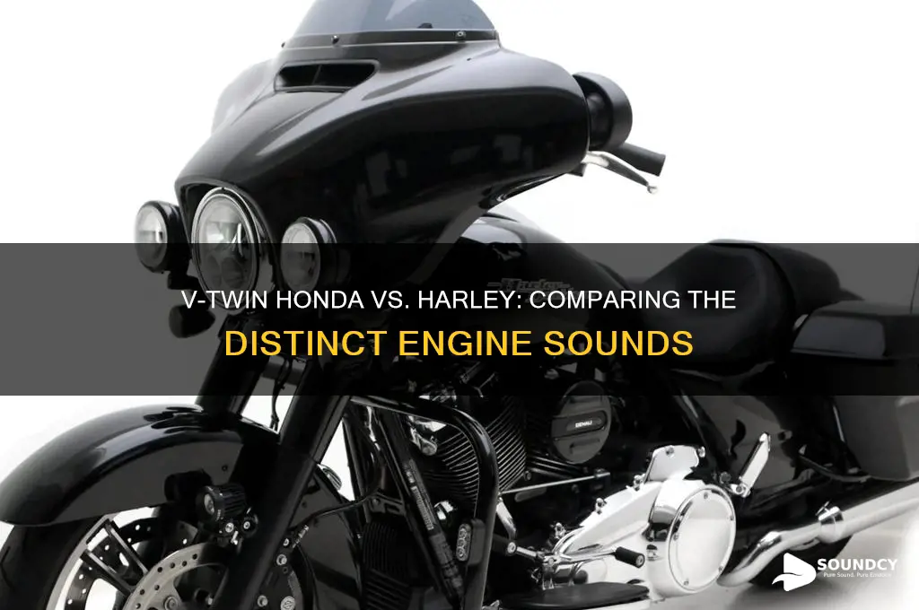 do v twin honda engines sound similar to harleys