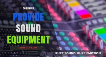 Do Venues Provide Sound Equipment? What You Need to Know