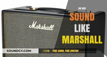 Vox vs. Marshall: Unraveling the Distinctive Sound Differences