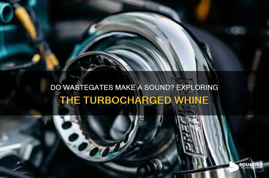 do wastegates make a sound