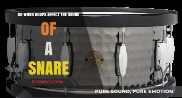 Wood Hoops vs. Metal: Impact on Snare Drum Sound Explored