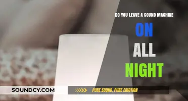 Should You Leave a Sound Machine On All Night? Pros and Cons