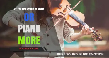 Violin vs. Piano: Which Instrument's Melody Captivates You More?