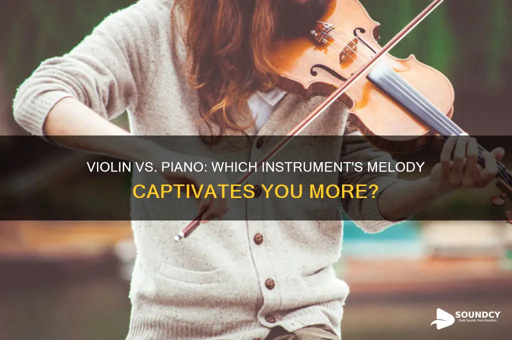 do you like sound of violin or piano more