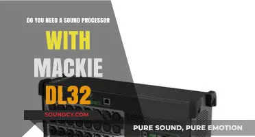 Enhance Your Mackie DL32 Mix: Do You Need a Sound Processor?