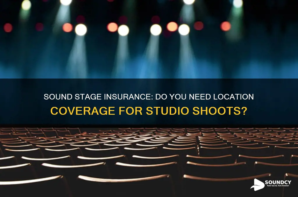do you need location insurance on a sound stage