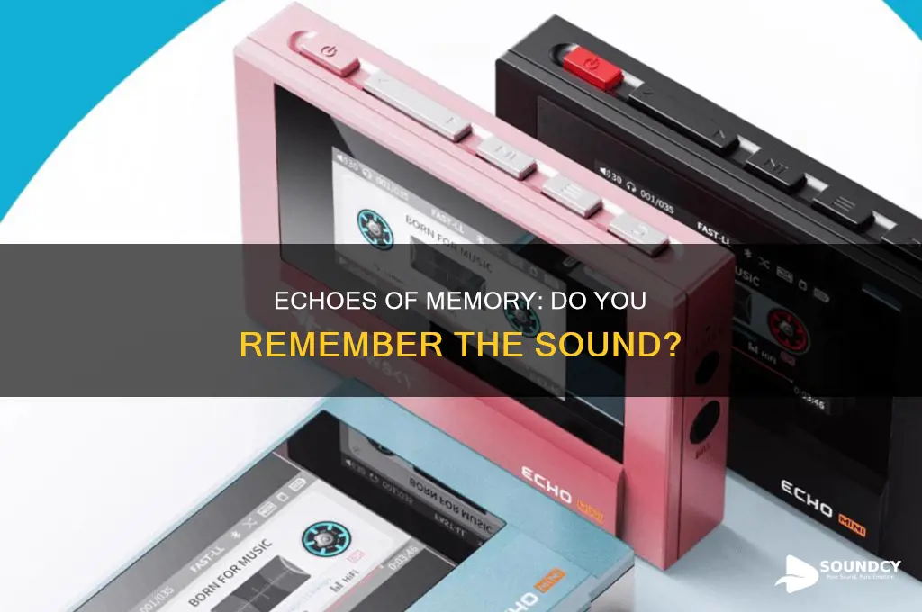 do you remember the sound