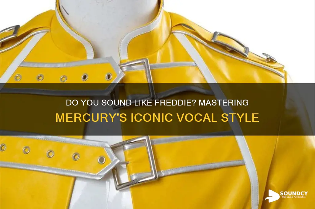 do you sound like freddie