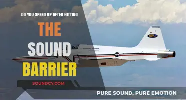 Breaking the Sound Barrier: Does Speed Increase Post-Sonic Boom?