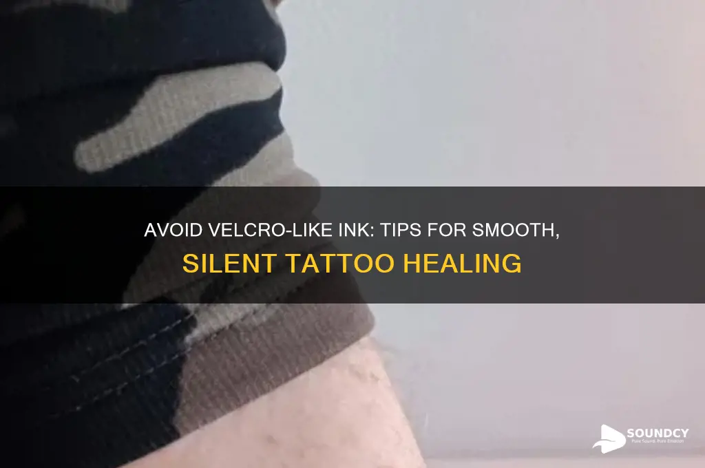 do you want your ink to sound like velcro