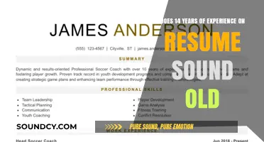 Is 14 Years of Experience on a Resume a Red Flag?