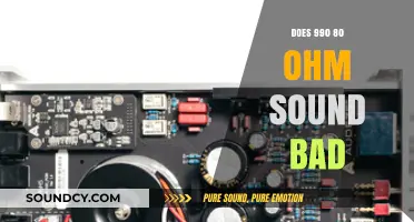 Why 990 80 Ohm Sounds Terrible