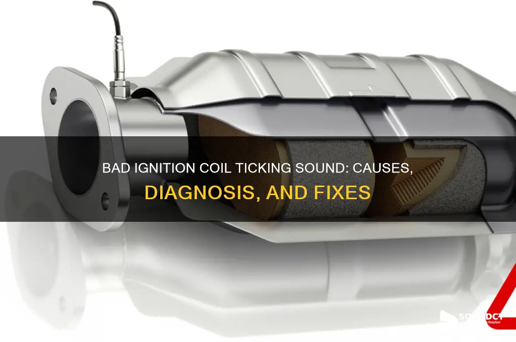 does a bad ignition coil make a ticking sound