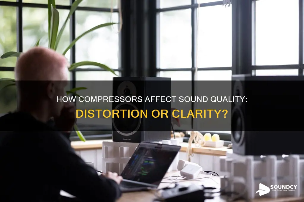 does a compressor distrot sound