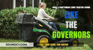 Craftsman Lawn Tractor Noise: Does It Mimic a Governor's Hum?