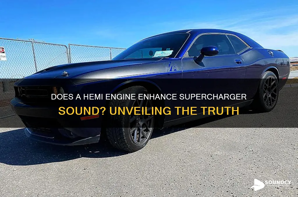 does a hemi engine make a supercharger sound like