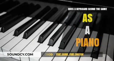 Keyboard vs. Piano: Unraveling the Sonic Differences in Their Sounds