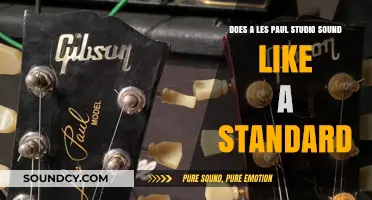 Les Paul Studio vs. Standard: Sound Comparison and Differences Explained