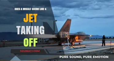 Does a Missile Sound Like a Jet Taking Off? Exploring the Noise
