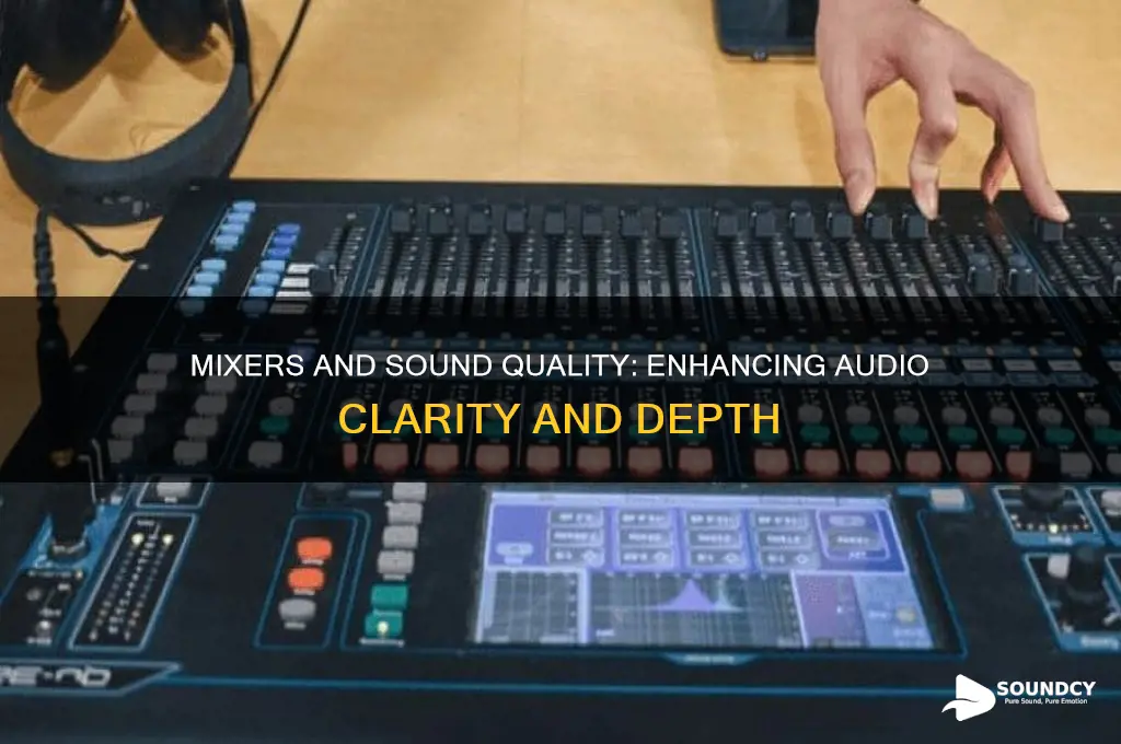 does a mixer help sound