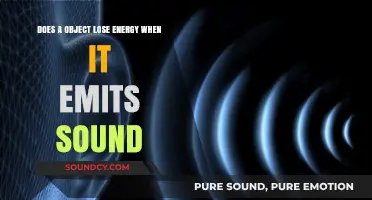 Sound Energy Loss: How Objects Emit Sound and Conserve Energy