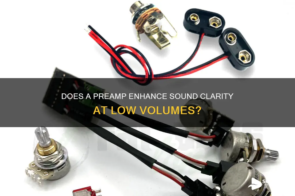 does a peamp make sound sharper at low volumes