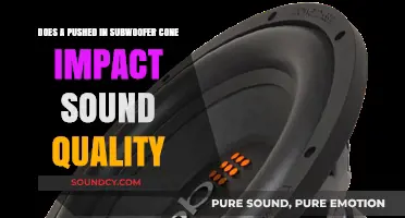 Pushed-In Subwoofer Cone: Does It Affect Sound Quality?
