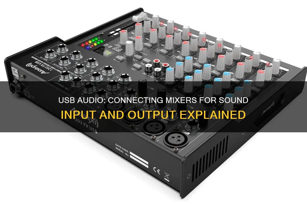 does a usb carry sound to and frmo mixer