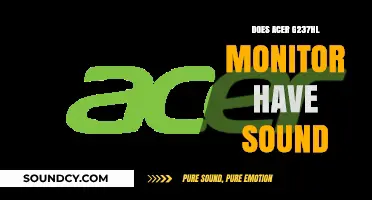 Sound on Acer G237HL Monitor: What You Need to Know