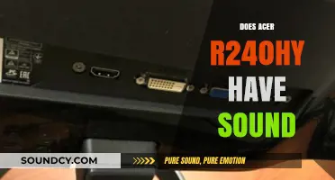 Acer R240HY Sound Capabilities: What You Need to Know