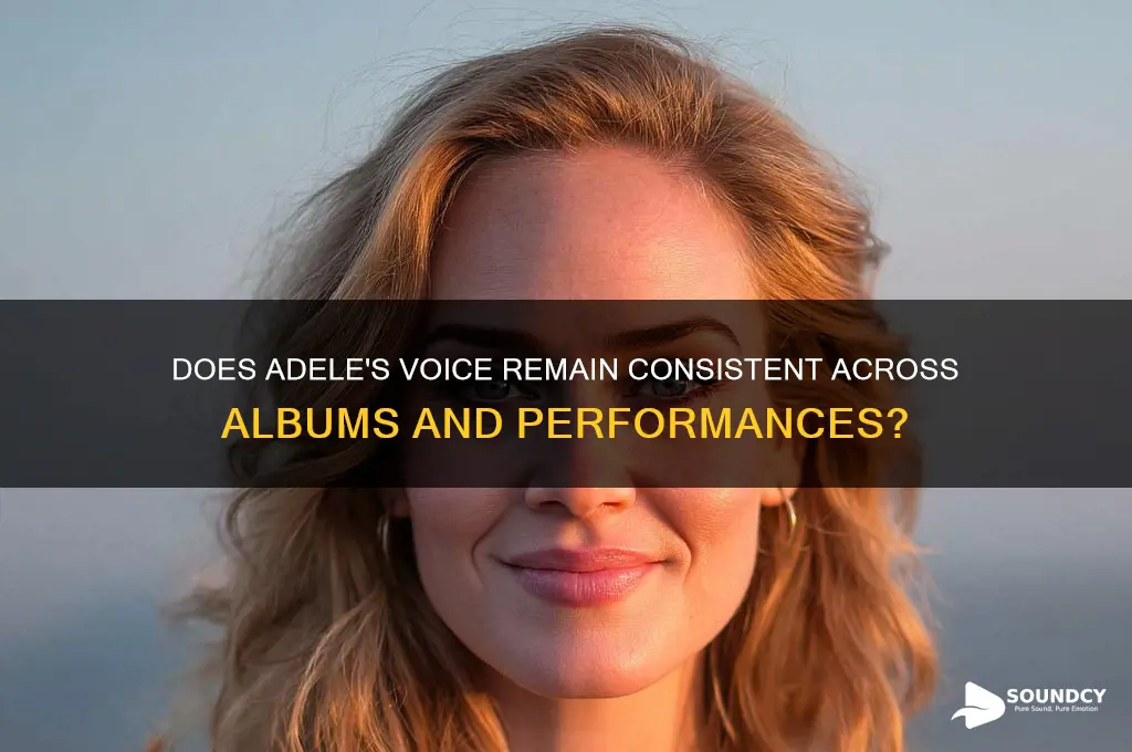 does adele sound the same