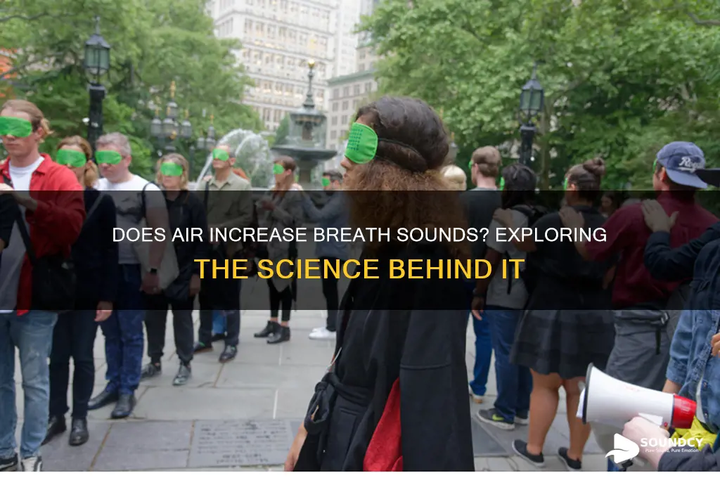 does air increase breath sounds