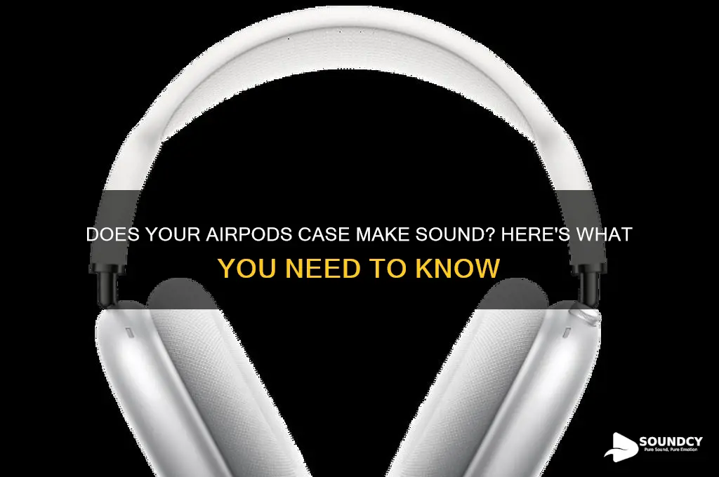 does airpod case make sound