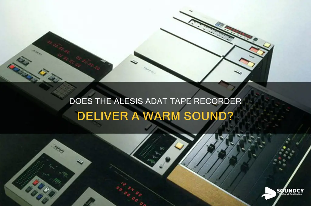 does alesis adat sound warm