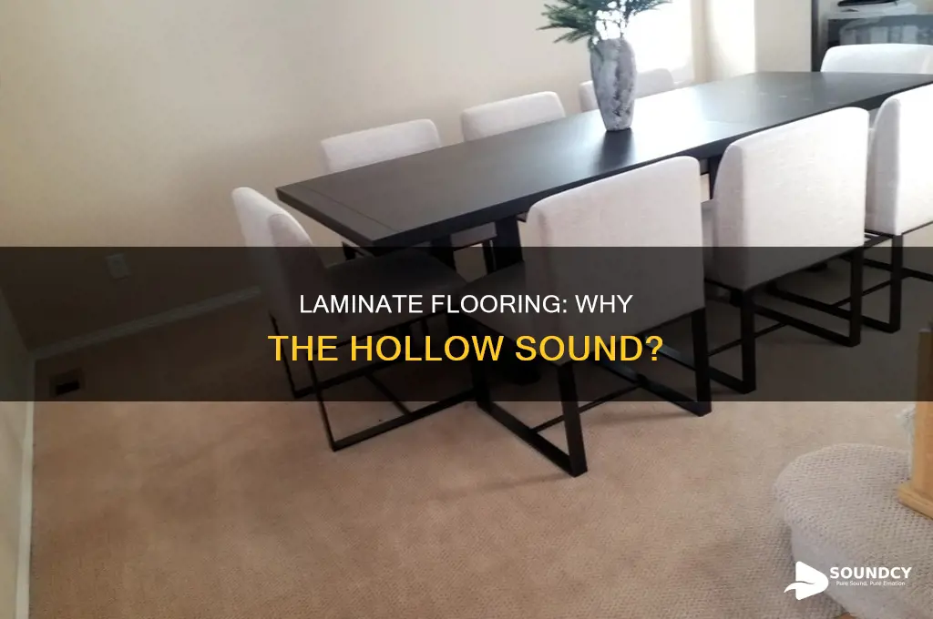 does all laminate flooring sound hollow