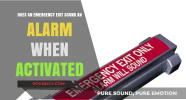 Emergency Exit Activation: Does It Trigger an Alarm?