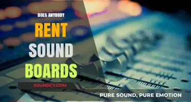 Renting Sound Boards: A Practical Option for Events and Productions?