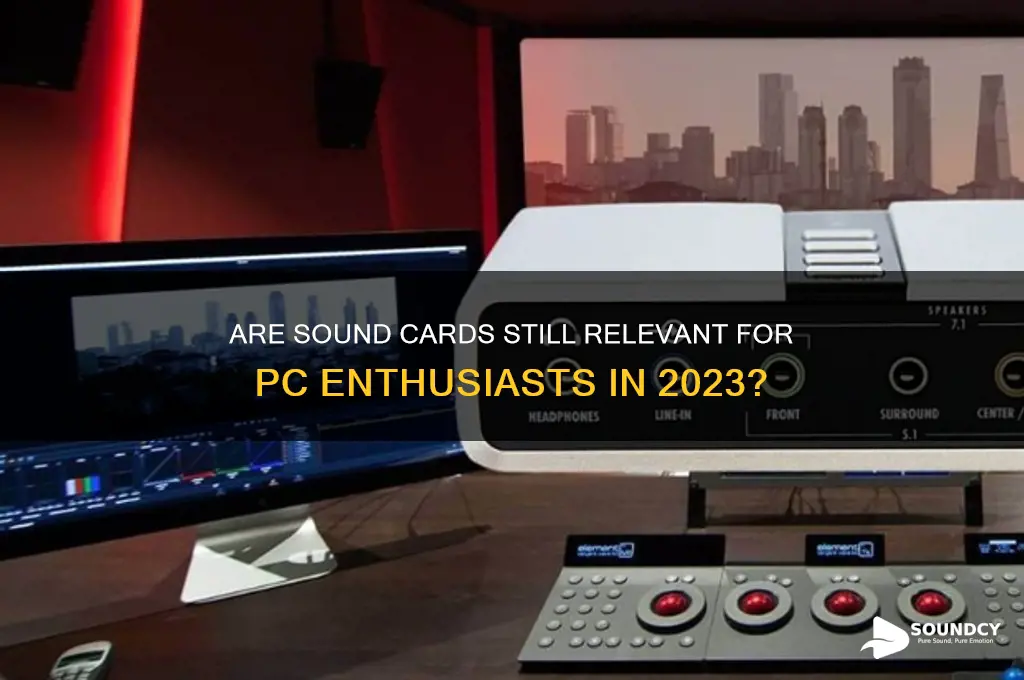 does anyone buy sound cards anymore pc master race
