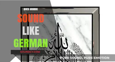 Arabic vs. German: Unraveling the Surprising Phonetic Similarities and Differences