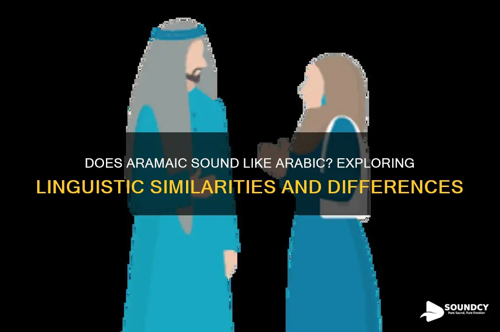 does aramaic sound like arabic