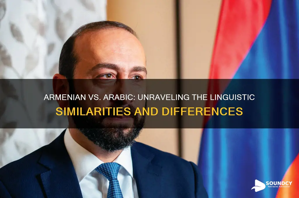 does armenian sound like arabic