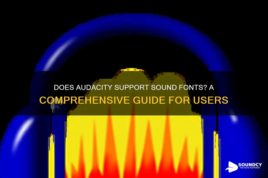 does audacity support sound font