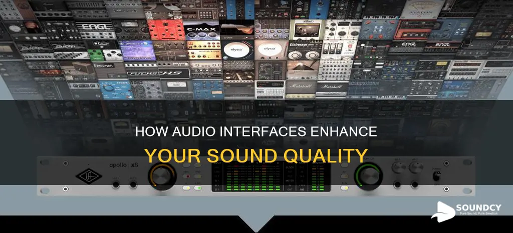 does audio interface improve sound quality
